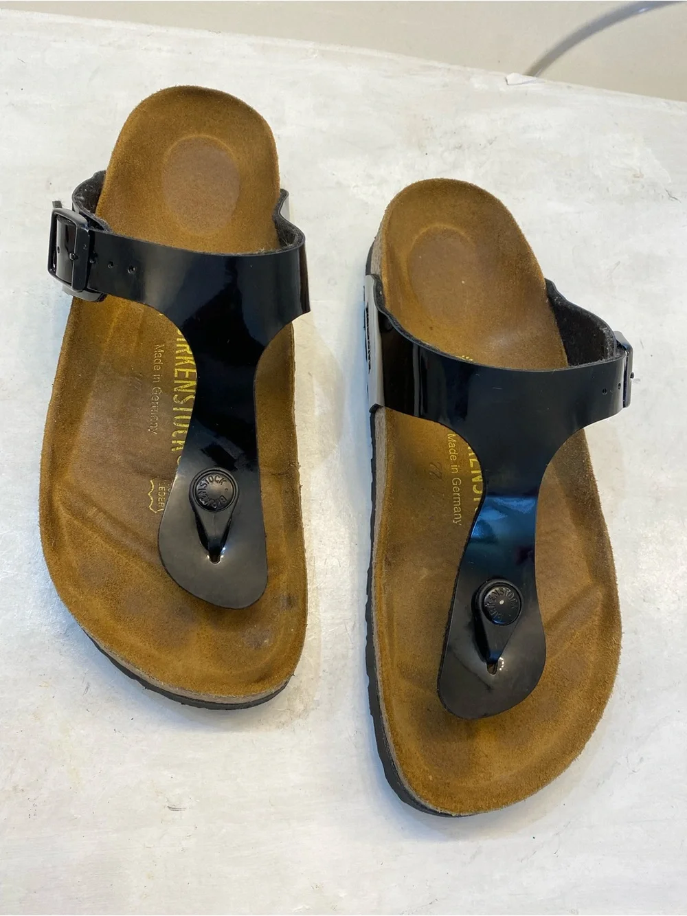 Birkenstock Gizeh Size 37, US Ladies Size 6,Men’s Size 5 great condition clean
